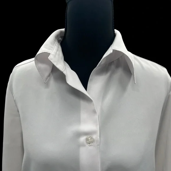 Notations Classic White Button-Down Shirt - Picture 2 of 8